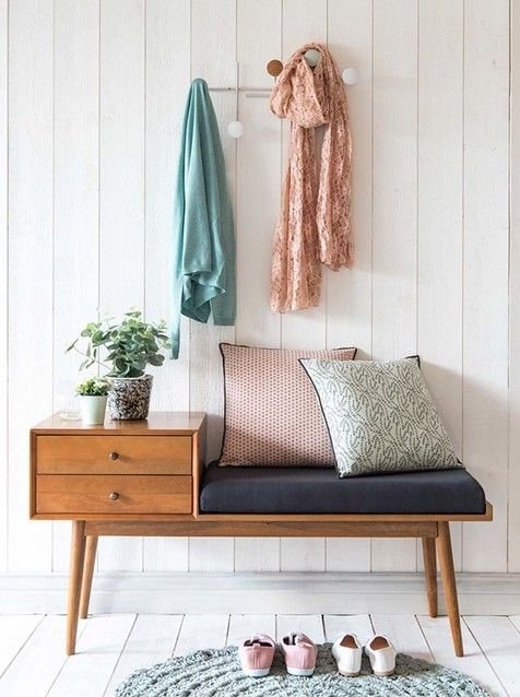 mueble recibidor vintage