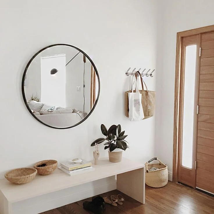 recibidor minimalista moderno
