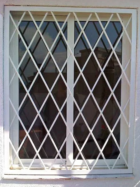 rejas para ventanas diamante modernas