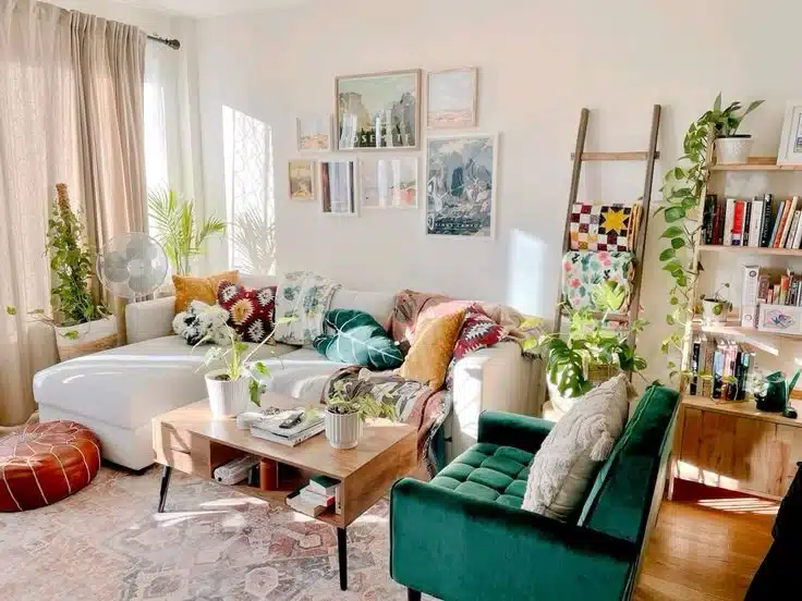 Arte y detalles personales en decoracion boho