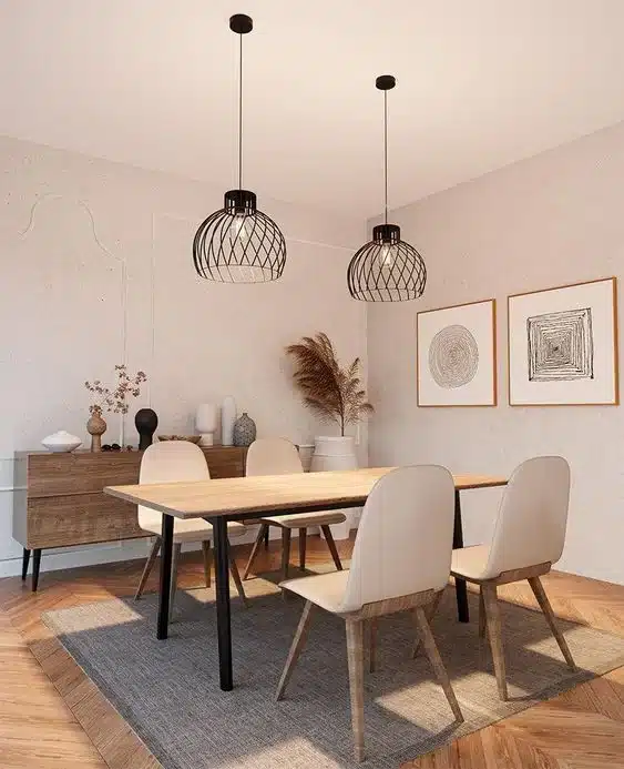 Iluminación ambiental moderna minimalista