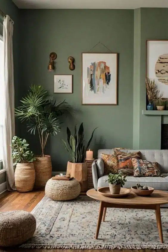 Paleta de colores para un estilo bohemio moderno