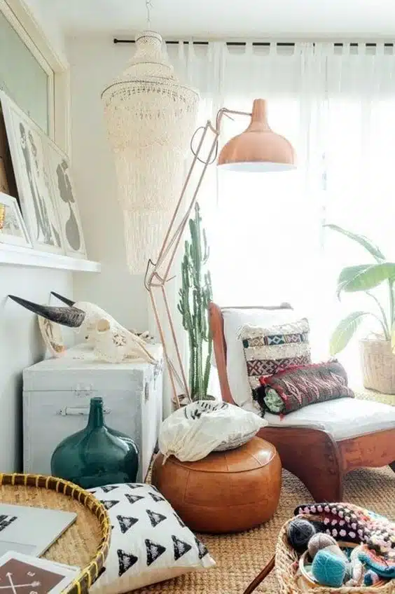 muebles y accesorios para decoracion boho