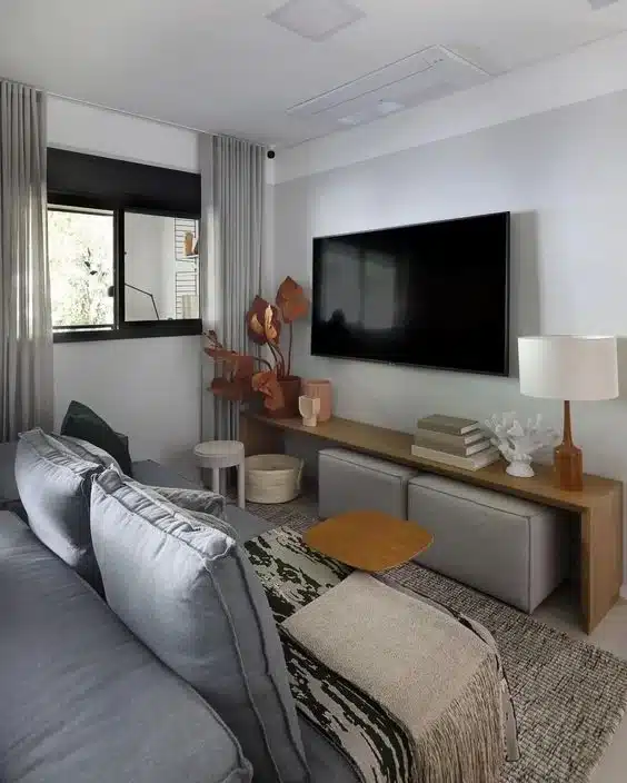 Muebles y sillones para sala de tv pequeña
