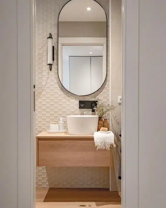 muebles estilo minimalista para baños pequeños