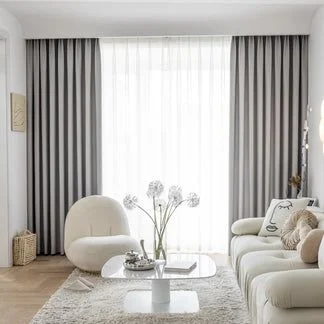 Cortinas largas para techo mas altos