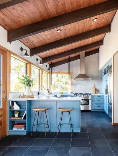 cielorraso de madera para casas pequeñas