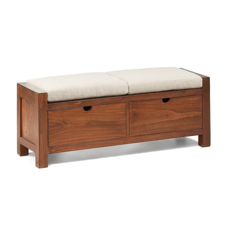Pie de cama con alamacenemiento