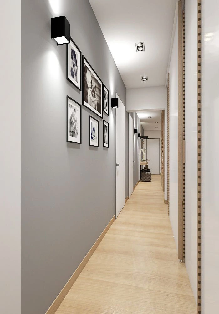 apliques de pared para iluminar pasillos pequeños