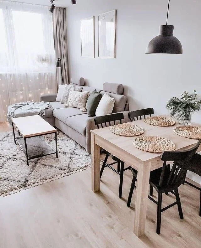estilo rustico moderno con pisos de madera clara
