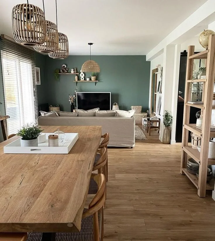 ideas de decoracion con pisos de madera clara